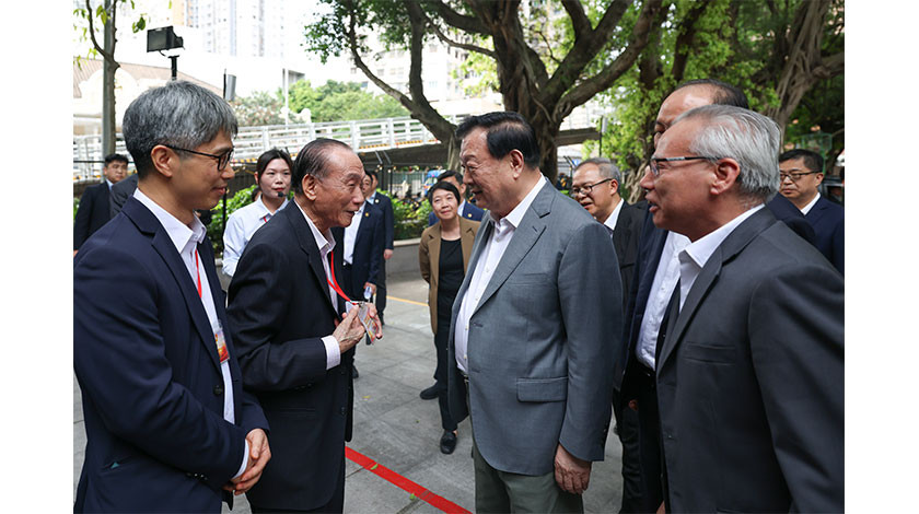 指要兼具文化底蘊與時代氣息  夏寶龍寄望特區  打造高規格文化空間    